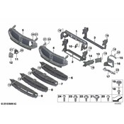 BMW Night Vision Camera Bracket - Genuine BMW 51137418966
