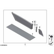 BMW Convertible Top Wind Deflector - Genuine BMW 54347200808