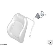 Mini Seat Latch Cover - Genuine Mini 52107409759
