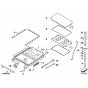 BMW Csk.Lenshead Screw - Genuine BMW 07147110450
