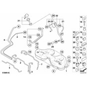 BMW Vent Line Left - Genuine BMW 16116752843