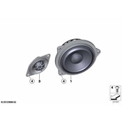 BMW Tweeter High End - Genuine BMW 65139224868