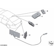 BMW Antenna Amplifier - Genuine BMW 65208735981