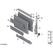BMW Radiator - Genuine BMW 17119452580