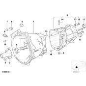 BMW Vent Pipe - Genuine BMW 23117547985