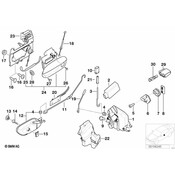 BMW Socket Housing Black (2 Pol) - Genuine BMW 61131378110