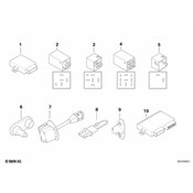BMW Wiper Switch - Genuine BMW 61318363628
