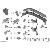BMW Bracket - Genuine BMW 12527611122