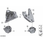 BMW Engine Mount - Genuine BMW 22116864719