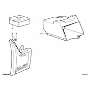 BMW Fixing Clamp Front - Genuine BMW 72608117730