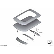 Mini Roof Header Panel - Genuine Mini 41007408860