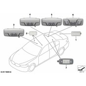 BMW Reading Light - Genuine BMW 63319365480