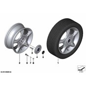 Mini Wheel Cap - Genuine Mini 36131512572
