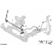 BMW Suspension Stabilizer Bar Bracket - Genuine BMW 31356896389