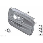 BMW Door Interior Trim Panel - Genuine BMW 51417273047