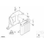 BMW Holder Hifi System Amplifier (Vollausbau) - Genuine BMW 65128370926