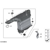 BMW Engine Intake Manifold and Charge Cooler - Genuine BMW 17518092584