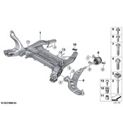 MINI Suspension Subframe Crossmember - Genuine MINI 31116865030