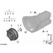 BMW Auto Trans Input Shaft Seal - Genuine BMW 24008672577