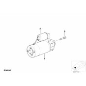 BMW Starter Solenoid - Genuine BMW 12417501736