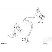 Mini Seat Belt Lap and Shoulder Belt Bolt - Genuine Mini 07130766563