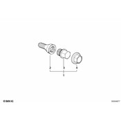 BMW Adaptor With Code - Genuine BMW 36131181249