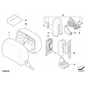 BMW Seat Belt Guide - Genuine BMW 52109113883