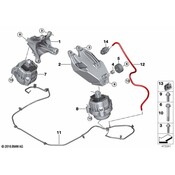 BMW Engine Mount - Genuine BMW 22117581624