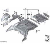 BMW Frame Stiffener - Genuine BMW 41117284781