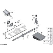BMW Oil Spray Tube (Cyl 14) - Genuine BMW 11427504496