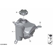 BMW Engine Coolant Reservoir - Genuine BMW 17138687503