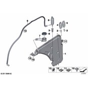 BMW Hose Line Headlight Cleaning System - Genuine BMW 61677241677