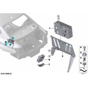 BMW Radio Amplifier - Genuine BMW 65125A41CD0