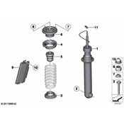 BMW Strut Dust Sleeve - Genuine BMW 33537848870