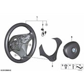 BMW M Sports Steer.-Wheel Airbag Leather - Genuine BMW 32307839114