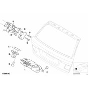 BMW Striker Boot Lid - Genuine BMW 51247201562