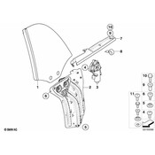MINI Set Mounting Parts - Genuine MINI 51377201455