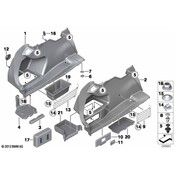 BMW Storage Tray Low - Genuine BMW 51477245911