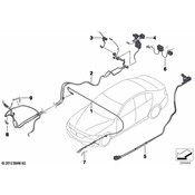 BMW Positive Battery Lead (Hybrid) - Genuine BMW 61129270244