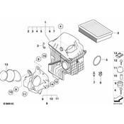 BMW Intake Duct - Genuine BMW 13717546814