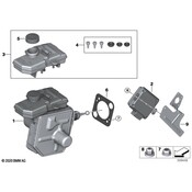 BMW Brake Master Cylinder - Genuine BMW 34515B33D69
