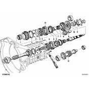 BMW Reverse Gear Wheel - Genuine BMW 23221202228