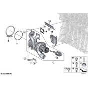 BMW Turbocharger - Genuine BMW 11657934386