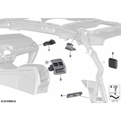BMW Console Air Vent - Genuine BMW 64229399966
