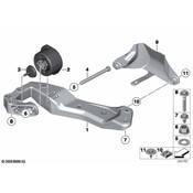 BMW Transmission Crossmember - Genuine BMW 22326777615