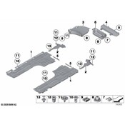BMW Deflector Lip Right - Genuine BMW 51717232100