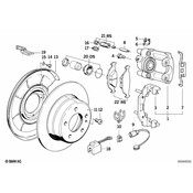 BMW Brake Caliper - Genuine BMW 34211160354