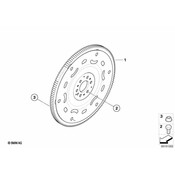 Mini Cooper Automatic Transmission Flexplate - Genuine Mini 11227557239