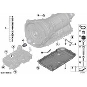 BMW Auto Trans Selector Rod Repair Kit - Genuine BMW 24345A13155