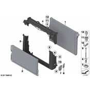 BMW Spacer Left - Genuine BMW 17112284237